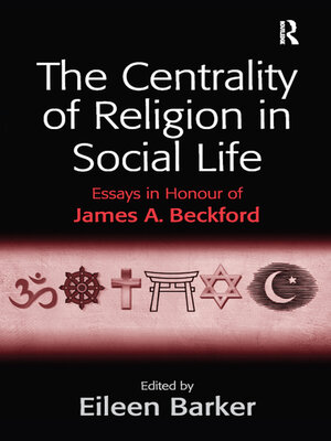 cover image of The Centrality of Religion in Social Life